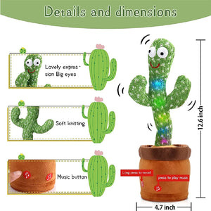 Dancing and Talking Cactus Toy